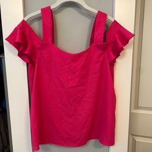 Open shoulder blouse Size small